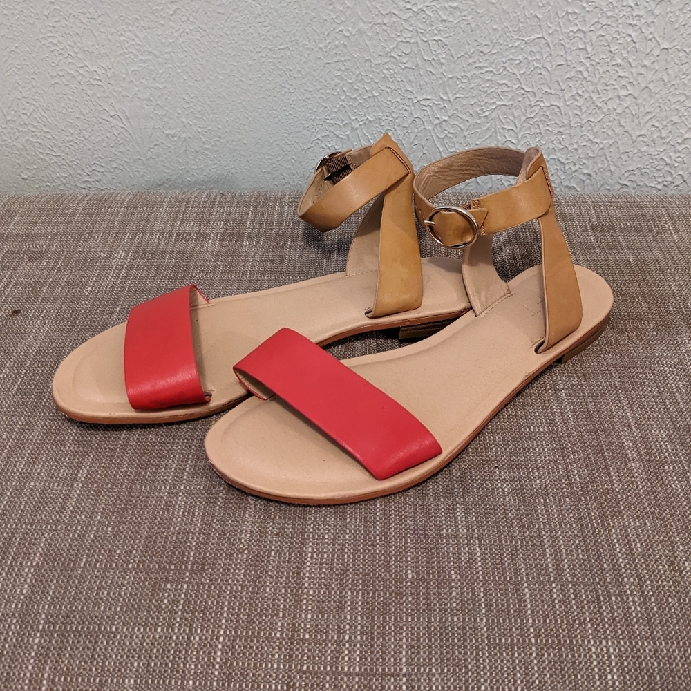 LOFT Ankle strap sandals